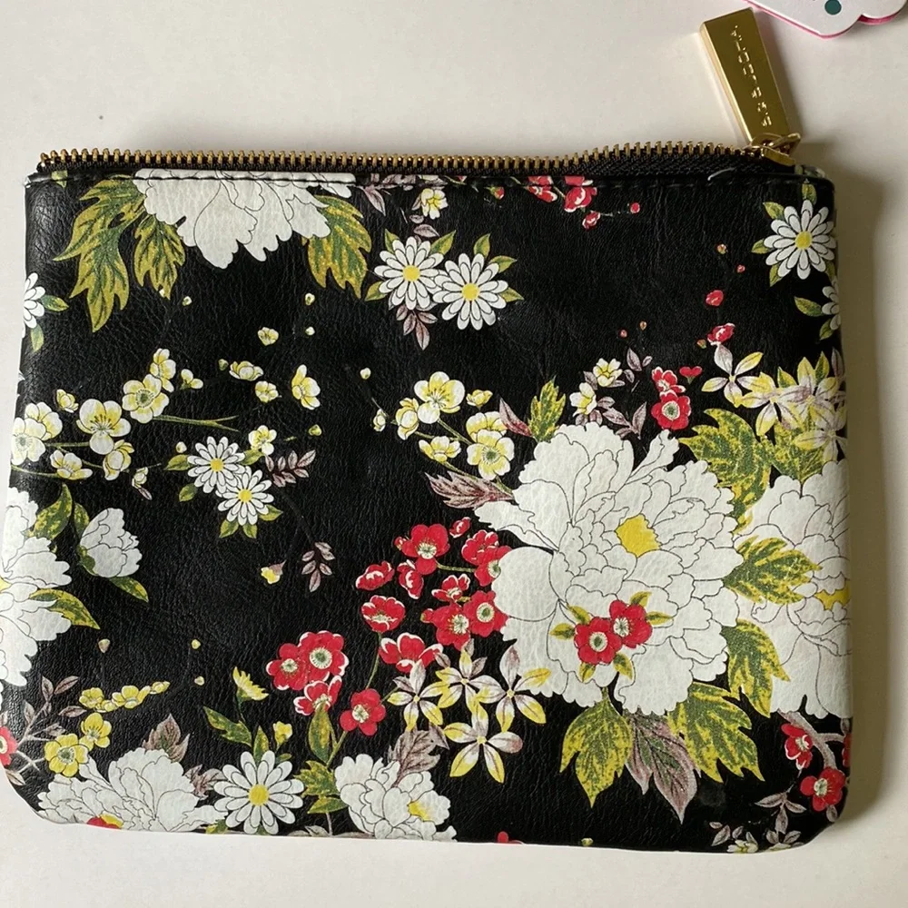 Big Buddha floral cosmetic/travel bag
